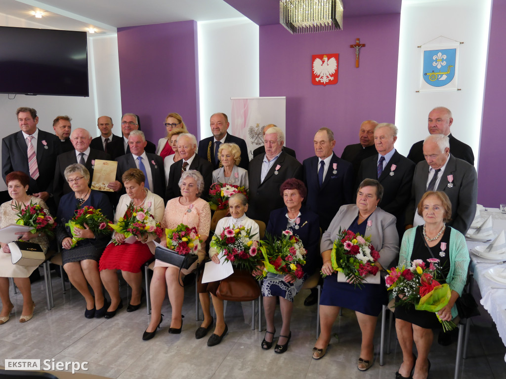 Jubileuszowe pary w gminie Gozdowo