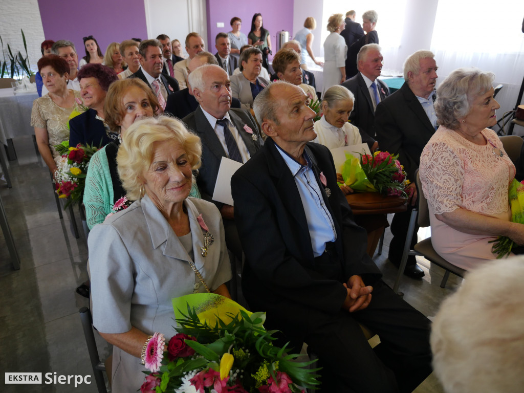 Jubileuszowe pary w gminie Gozdowo