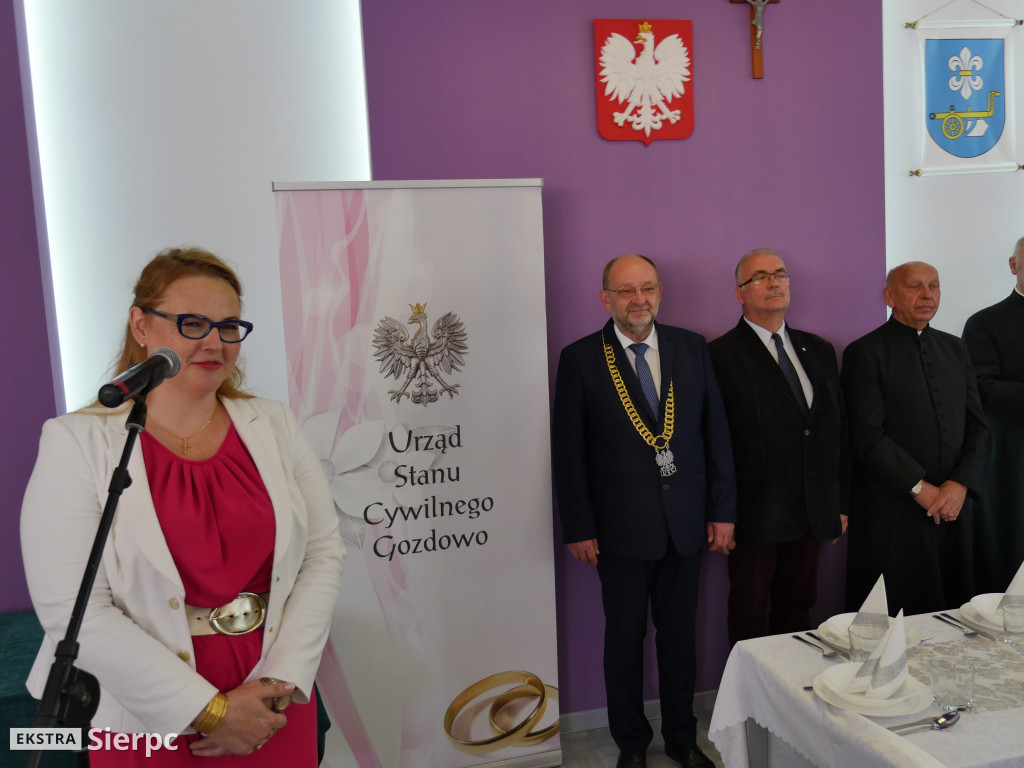 Jubileuszowe pary w gminie Gozdowo