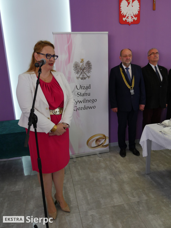Jubileuszowe pary w gminie Gozdowo