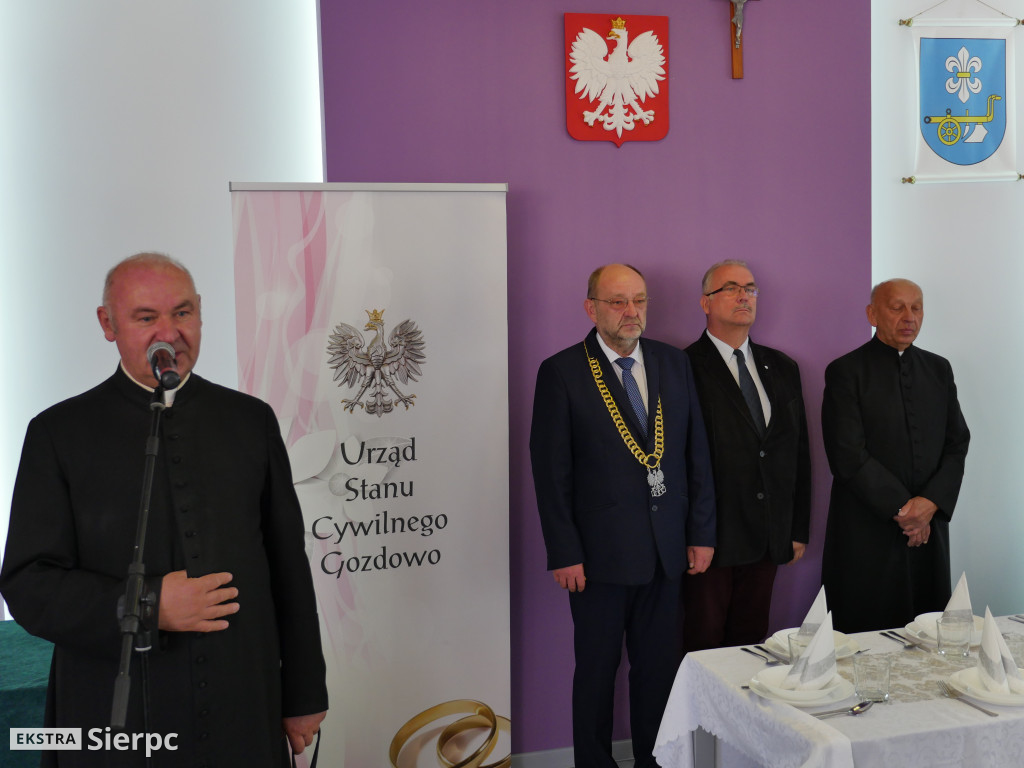 Jubileuszowe pary w gminie Gozdowo
