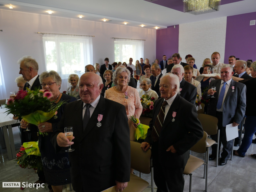 Jubileuszowe pary w gminie Gozdowo