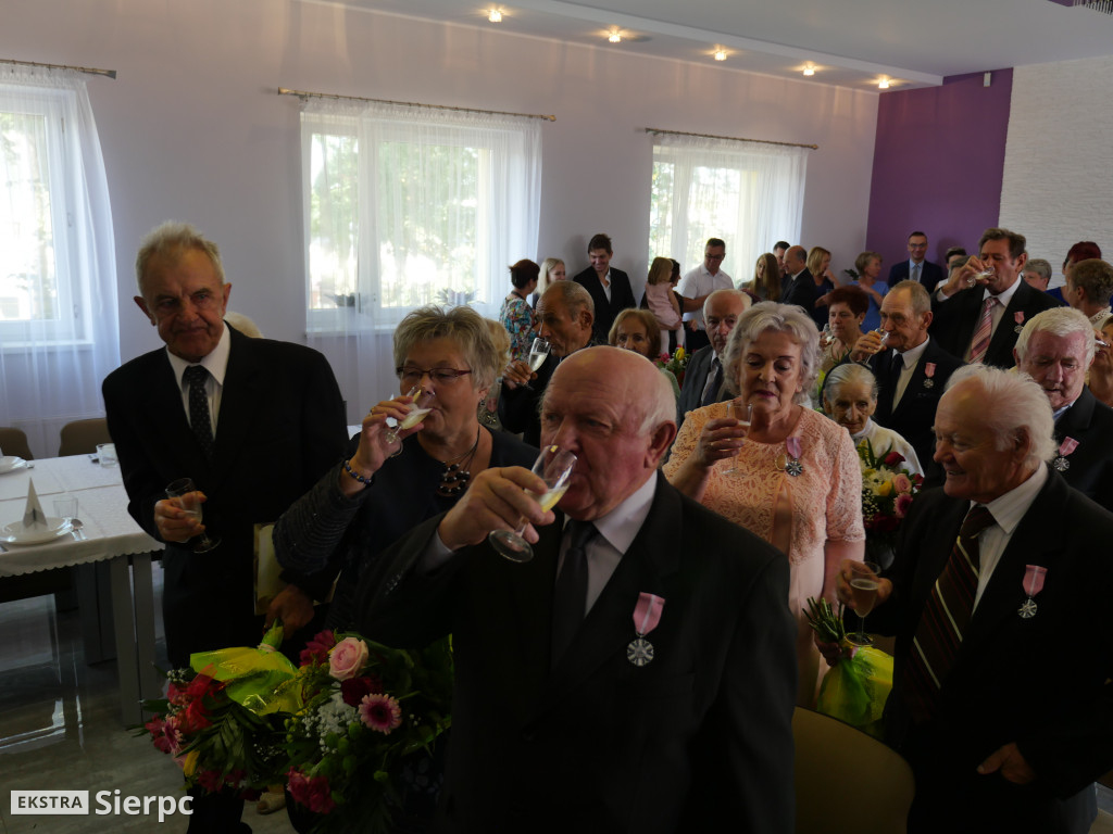 Jubileuszowe pary w gminie Gozdowo
