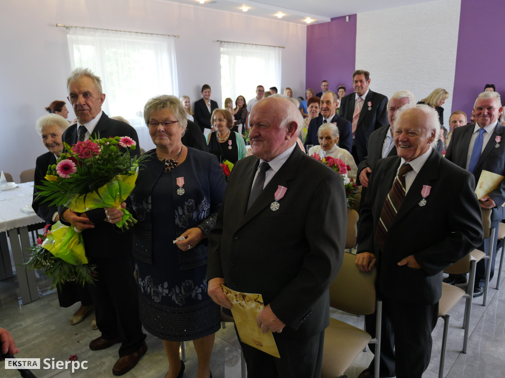 Jubileuszowe pary w gminie Gozdowo