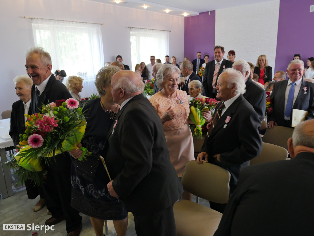 Jubileuszowe pary w gminie Gozdowo
