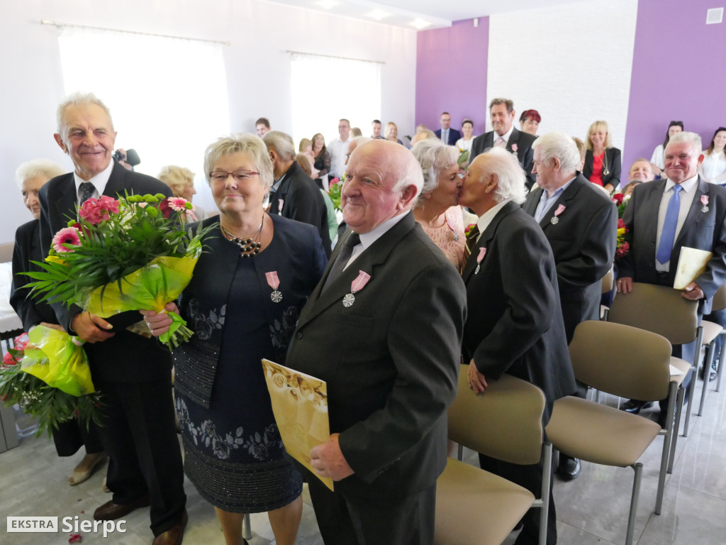 Jubileuszowe pary w gminie Gozdowo