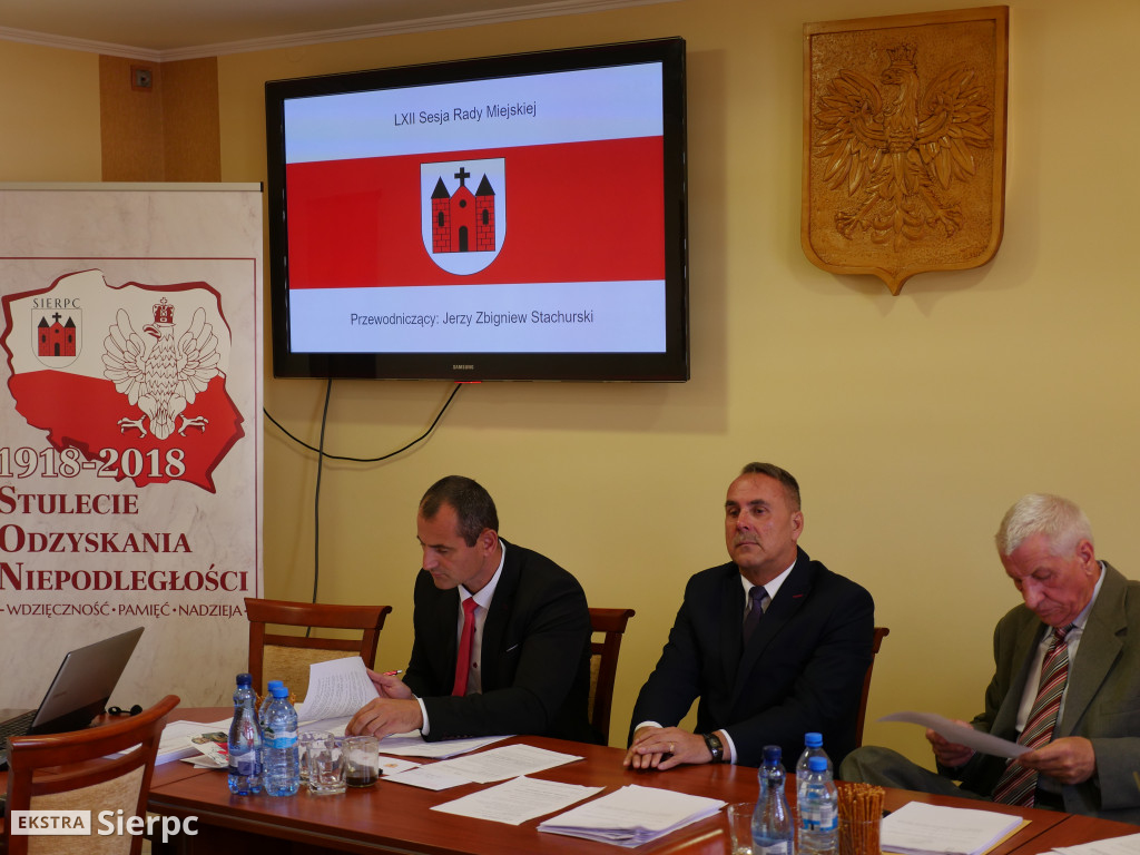 62. sesja Rady Miejskiej