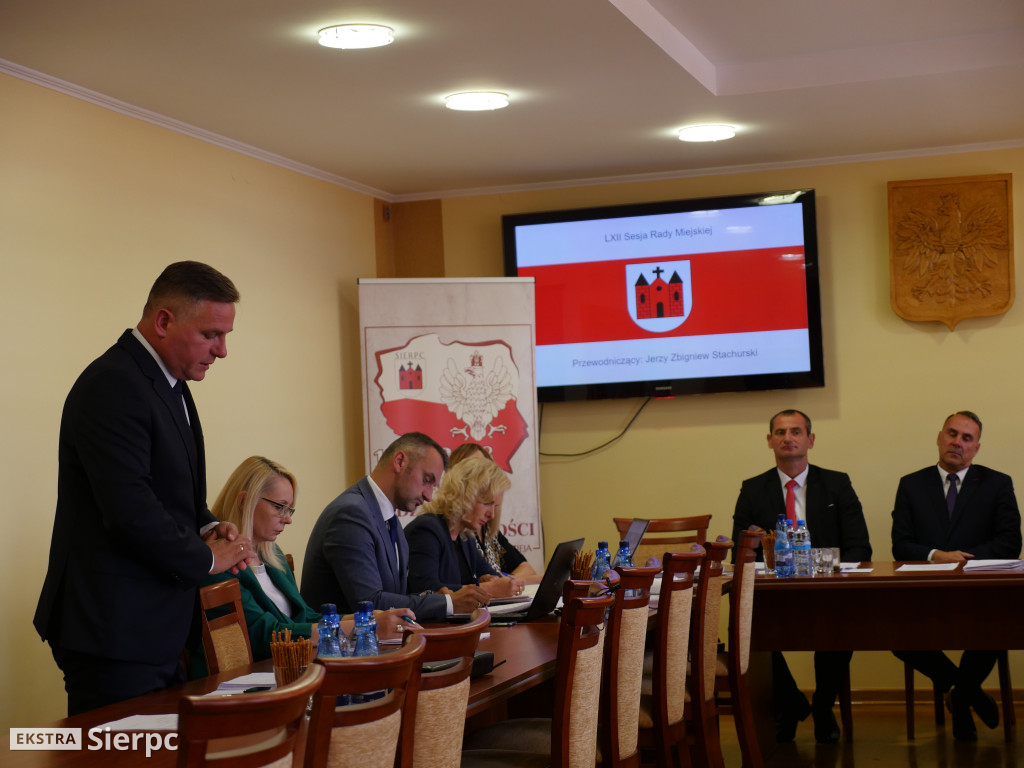 62. sesja Rady Miejskiej