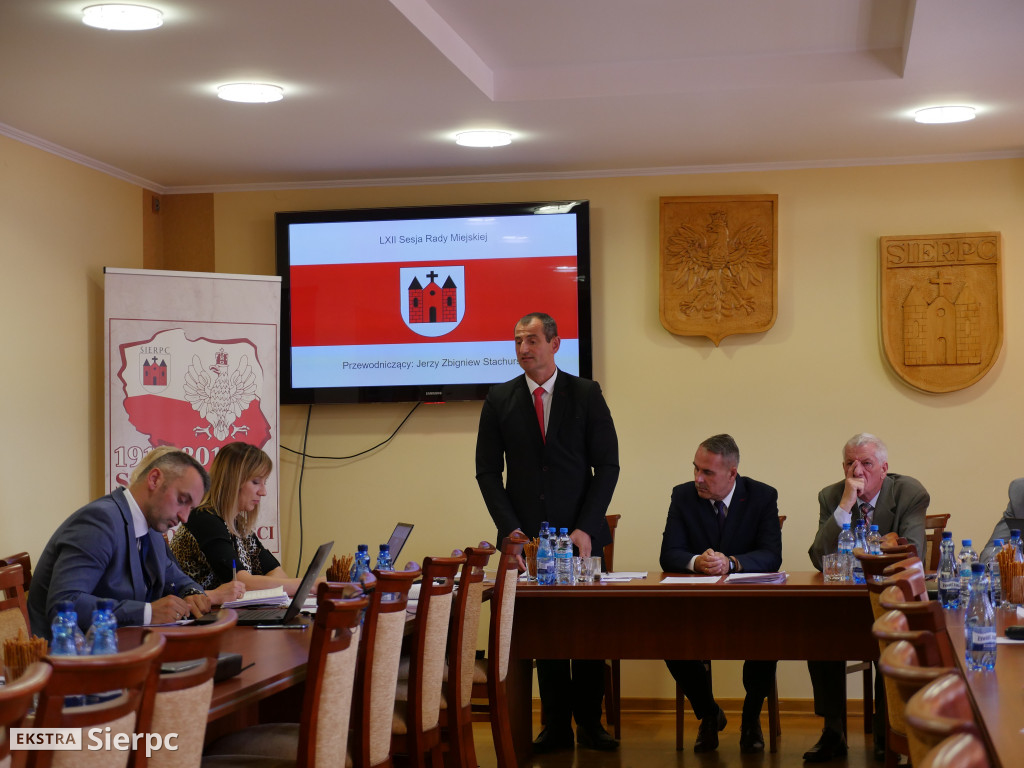 62. sesja Rady Miejskiej