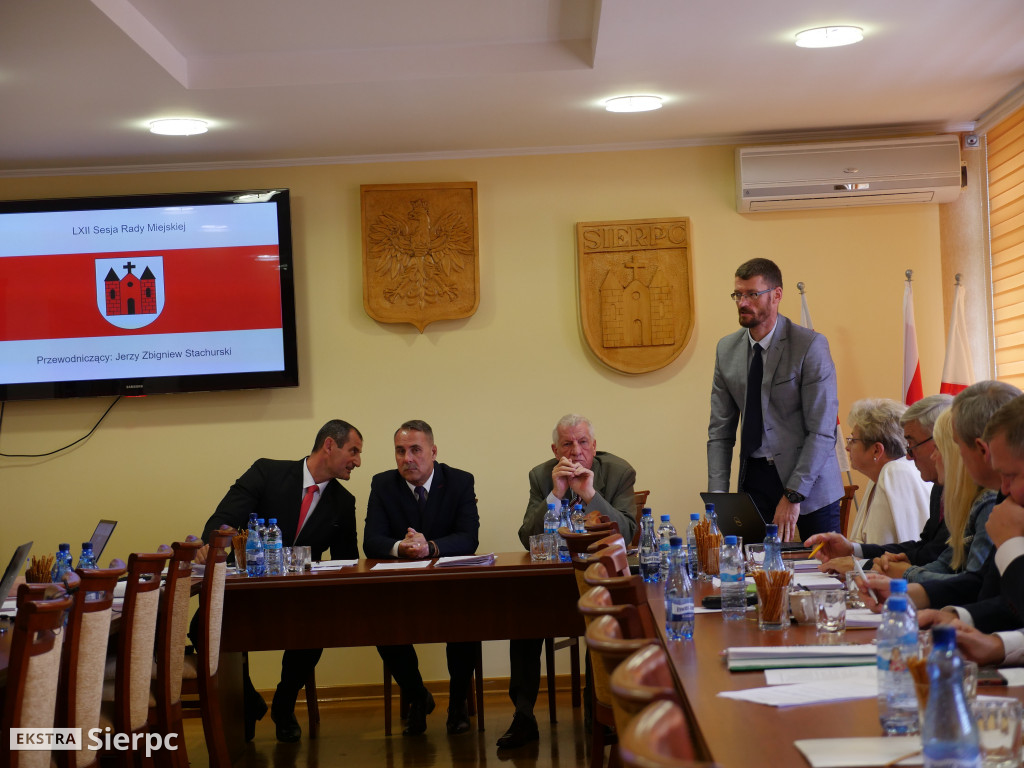62. sesja Rady Miejskiej