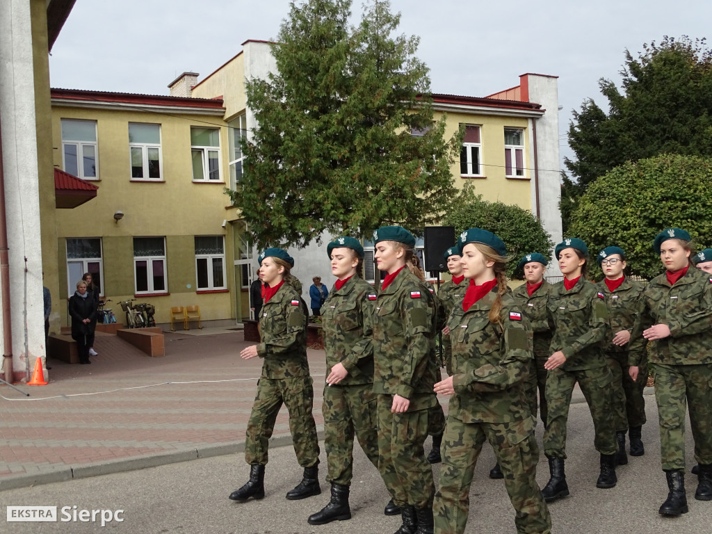Przysięga kadetów w Zawidzu