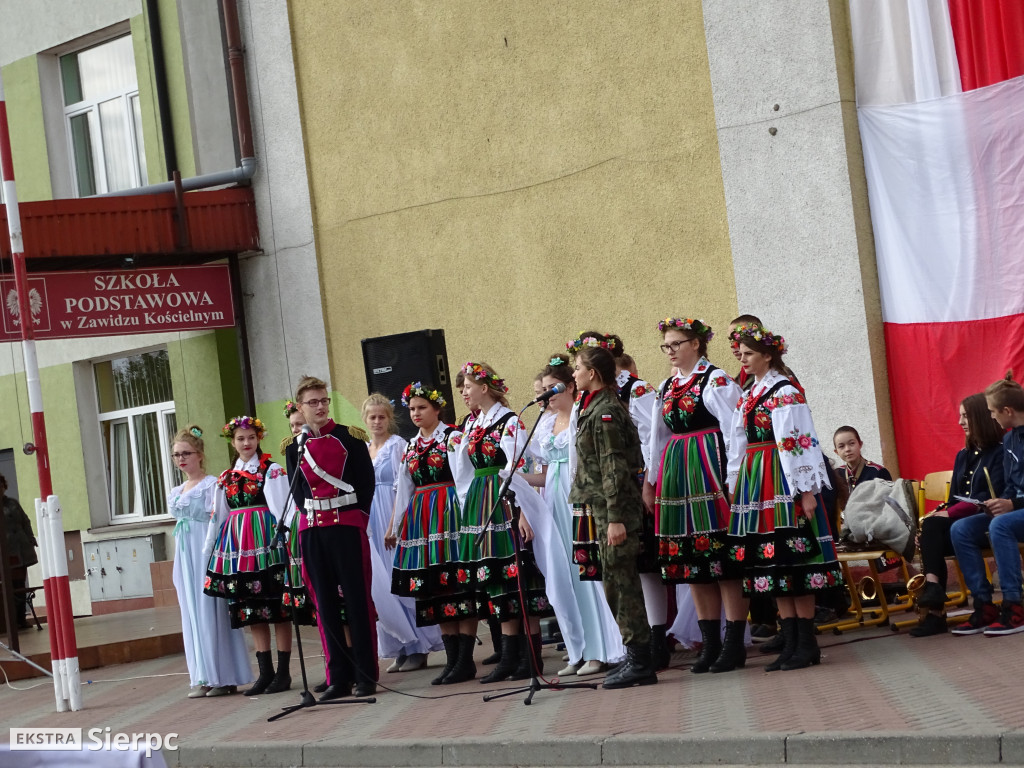 Przysięga kadetów w Zawidzu