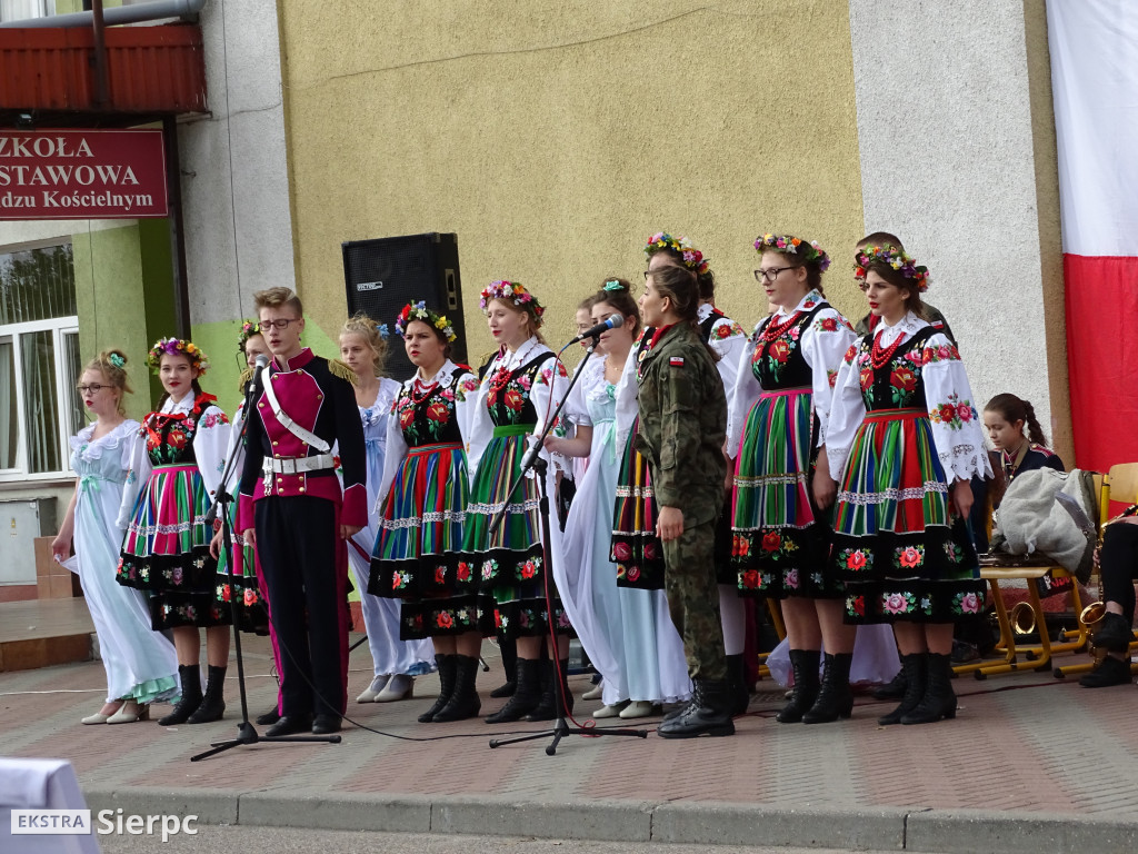 Przysięga kadetów w Zawidzu
