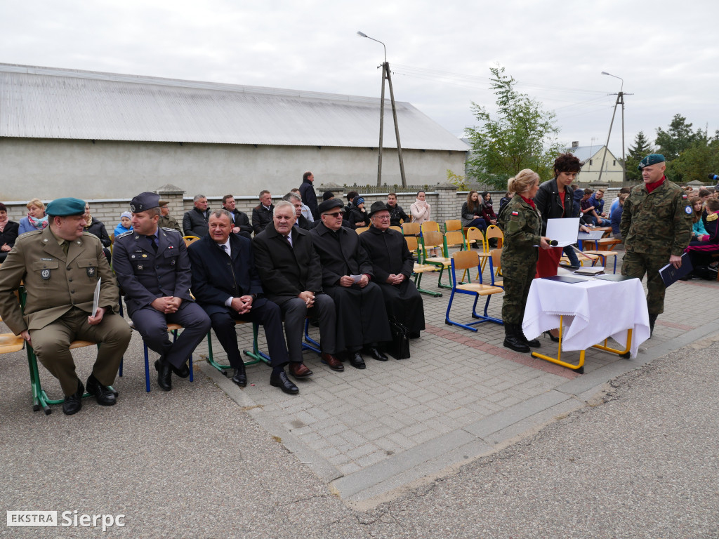 Przysięga kadetów w Zawidzu