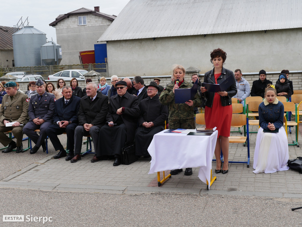 Przysięga kadetów w Zawidzu