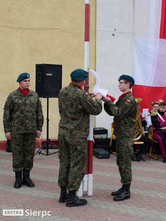 Przysięga kadetów w Zawidzu