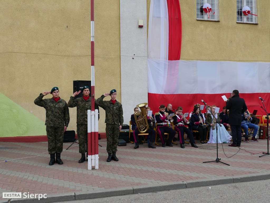 Przysięga kadetów w Zawidzu