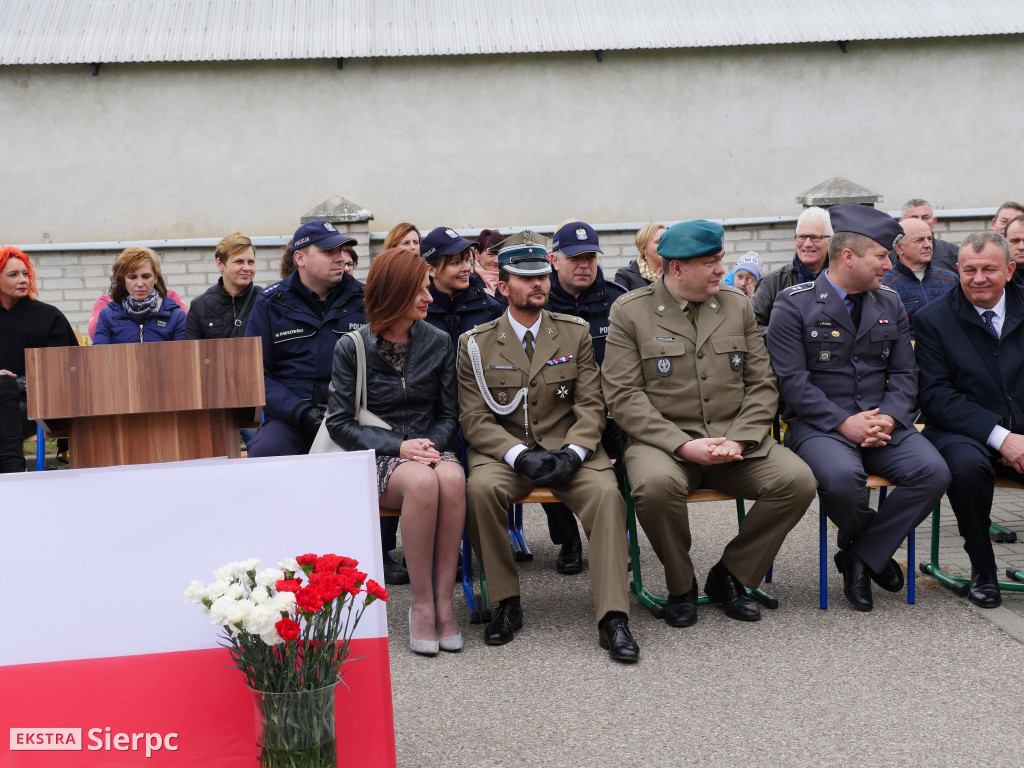 Przysięga kadetów w Zawidzu