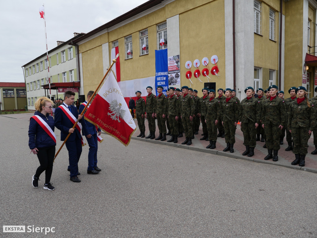 Przysięga kadetów w Zawidzu