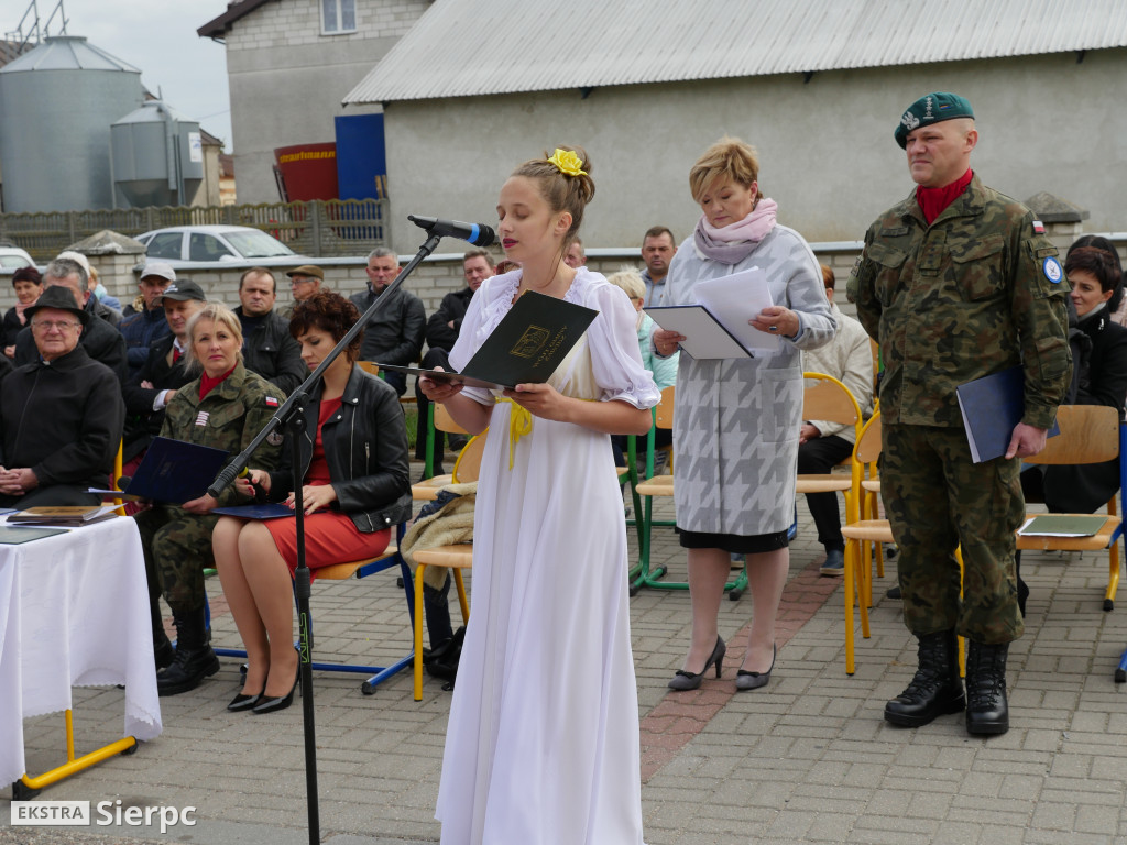 Przysięga kadetów w Zawidzu