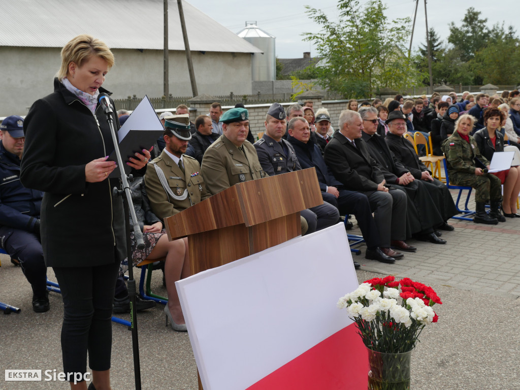 Przysięga kadetów w Zawidzu