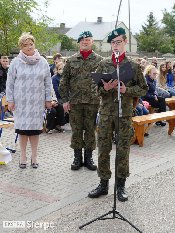 Przysięga kadetów w Zawidzu