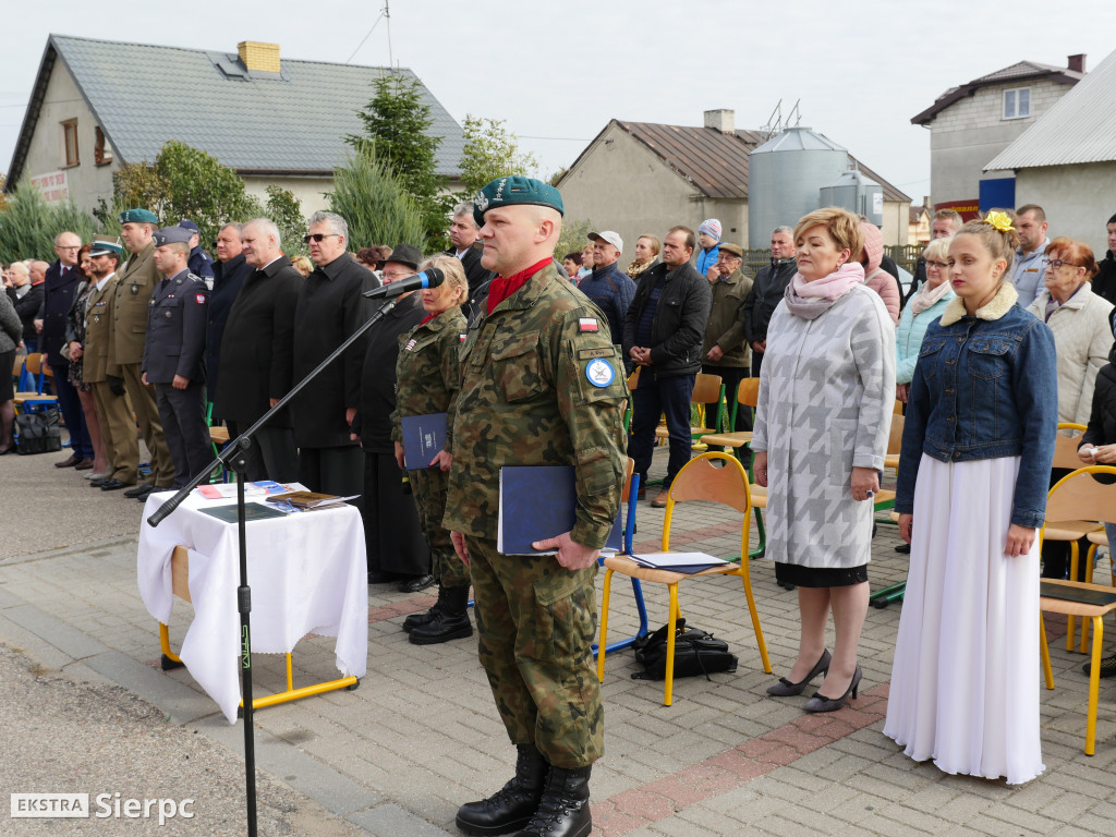 Przysięga kadetów w Zawidzu