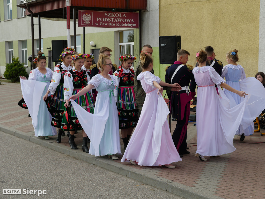 Przysięga kadetów w Zawidzu