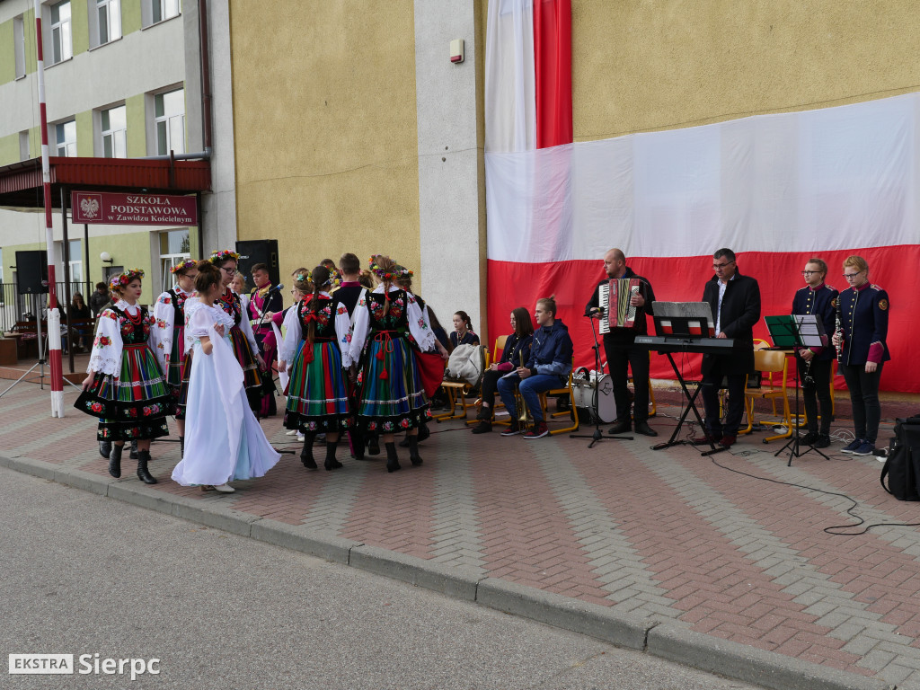 Przysięga kadetów w Zawidzu