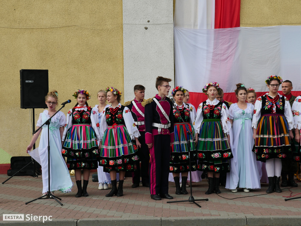 Przysięga kadetów w Zawidzu
