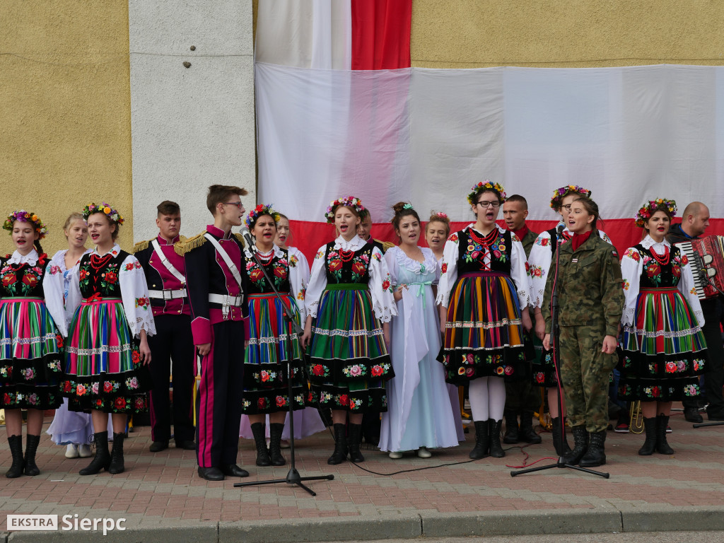 Przysięga kadetów w Zawidzu
