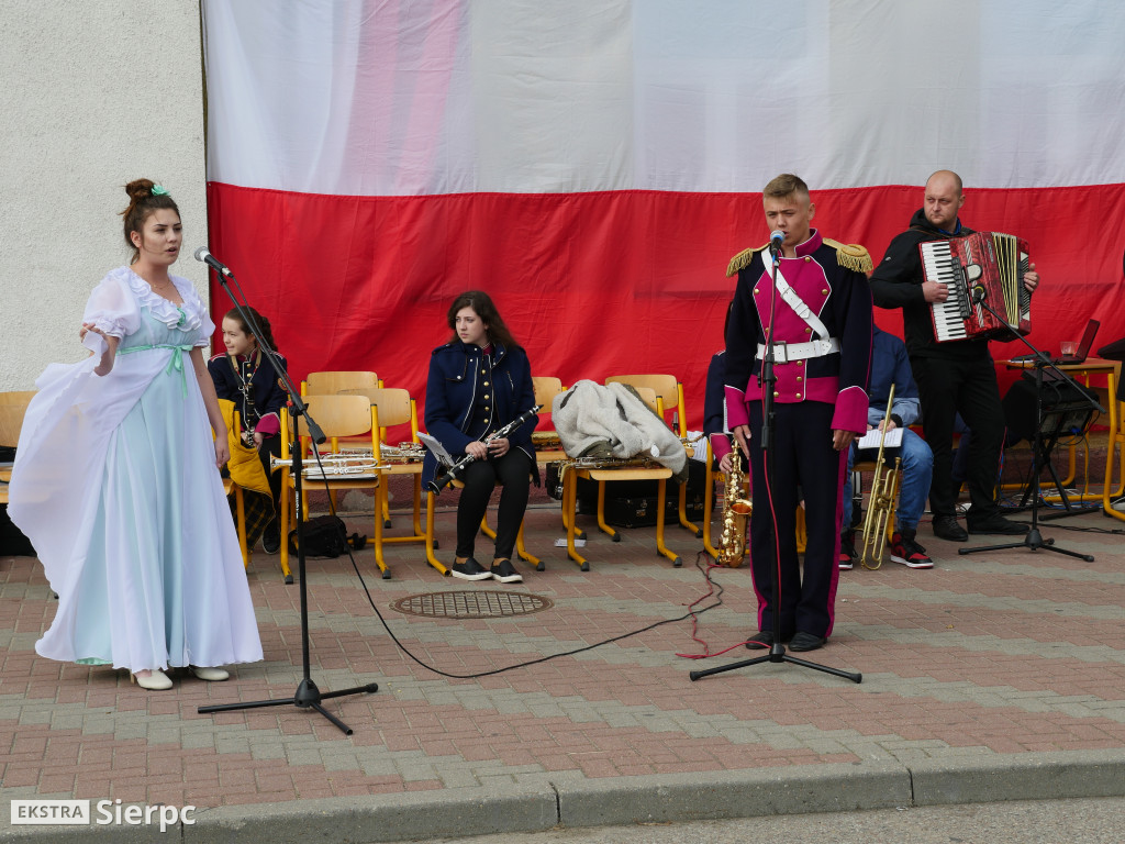 Przysięga kadetów w Zawidzu