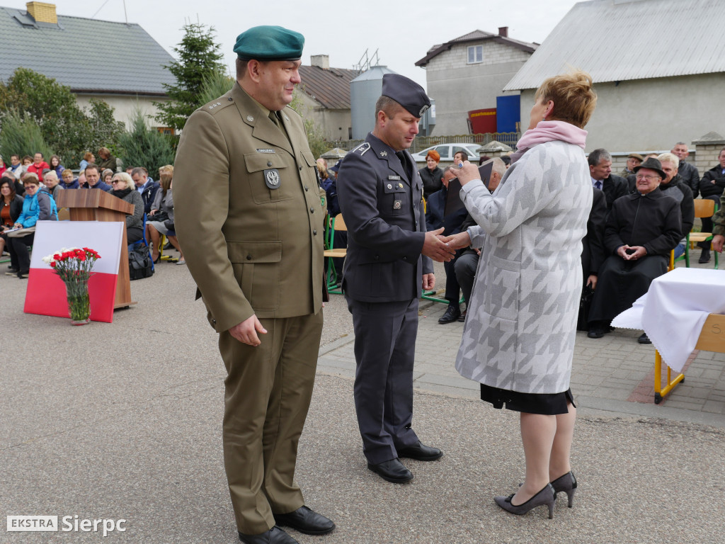 Przysięga kadetów w Zawidzu