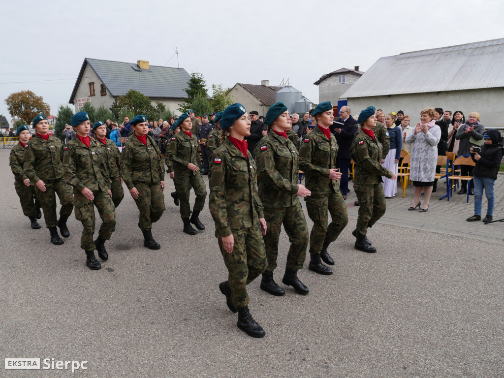 Przysięga kadetów w Zawidzu