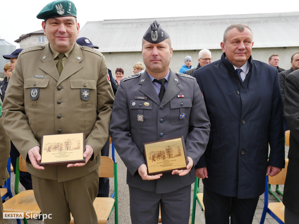 Przysięga kadetów w Zawidzu