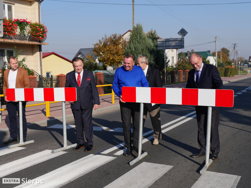 Oficjalne oddanie drogi w Lelicach