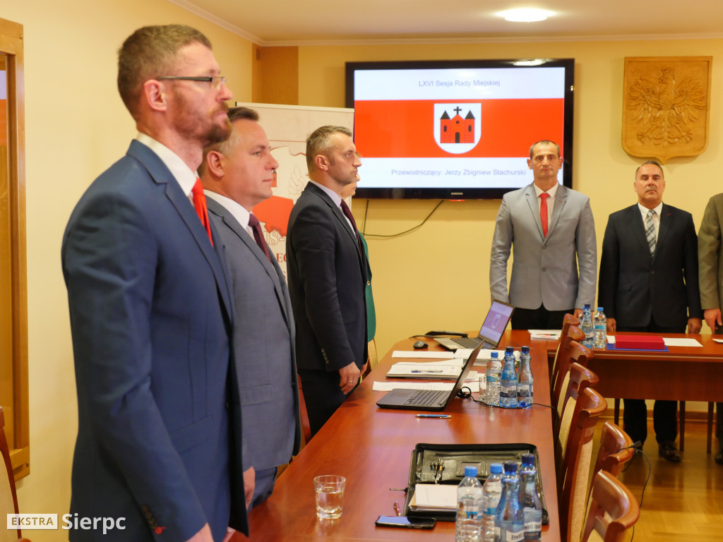 66. sesja Rady Miejskiej w Sierpcu