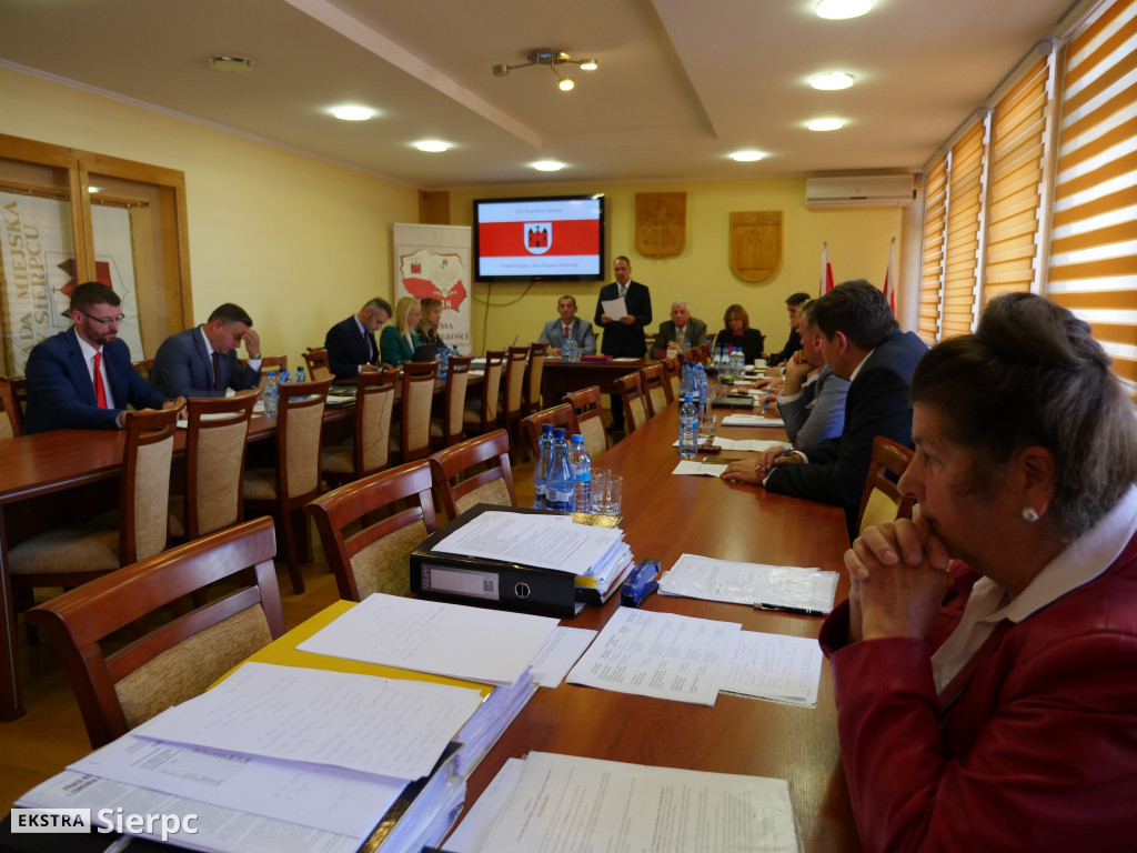 66. sesja Rady Miejskiej w Sierpcu