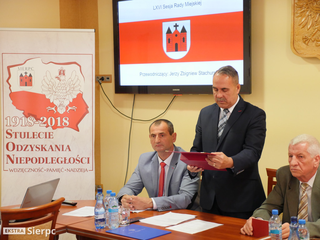 66. sesja Rady Miejskiej w Sierpcu