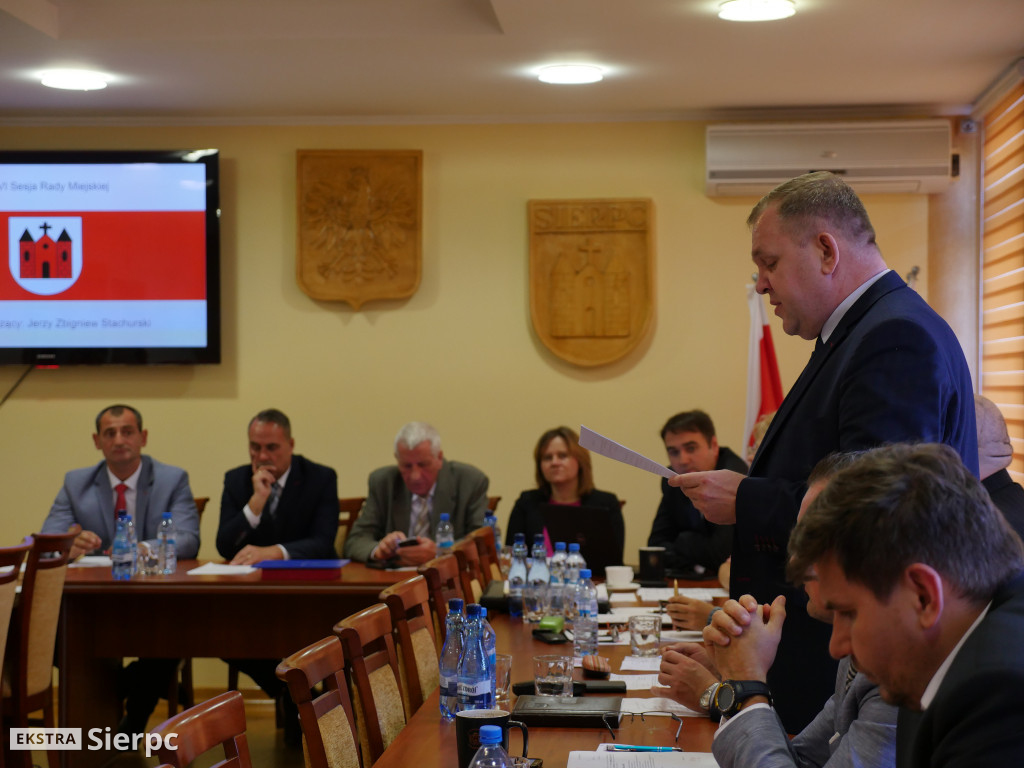 66. sesja Rady Miejskiej w Sierpcu