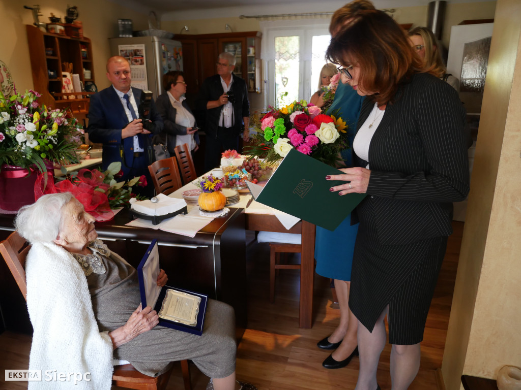 Sierpczanka skończyła 100 lat