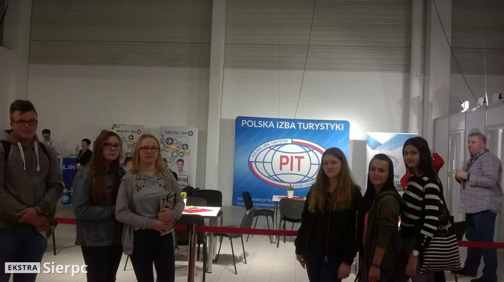 Uczniowie Ekonomika na targach turystycznych