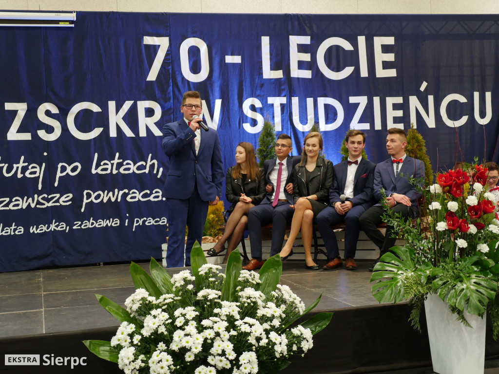 70-lecie ZSCKR w Studzieńcu