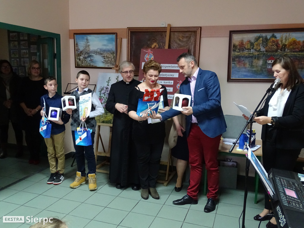 Bożonarodzeniowa Kartka z duszą