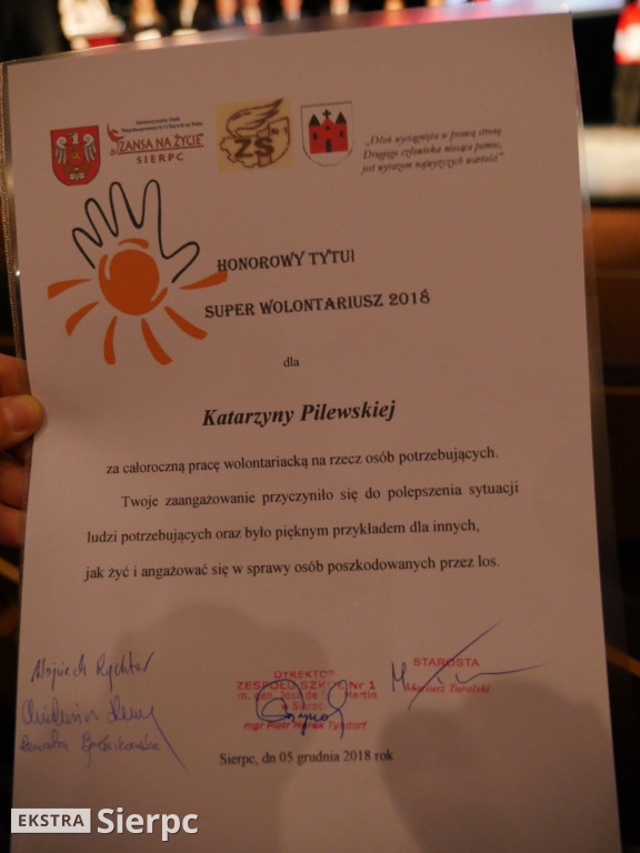 VII Sierpecki  Dzień Wolontariatu
