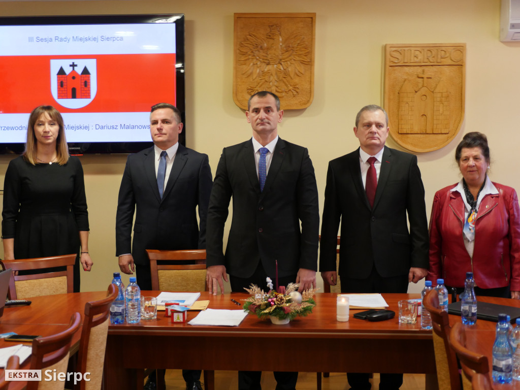 III sesja Rady Miejskiej w Sierpcu