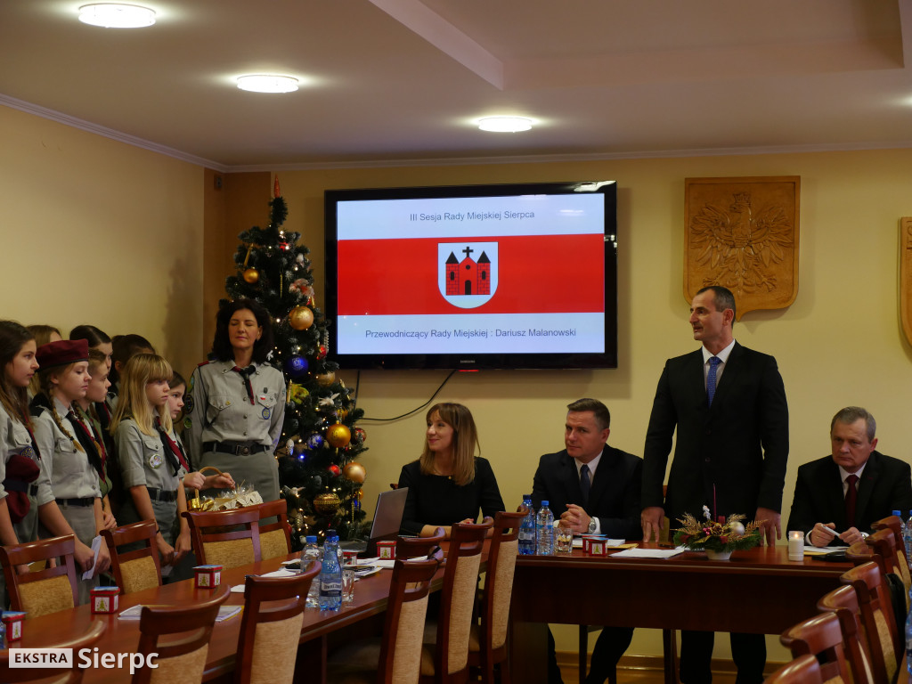 III sesja Rady Miejskiej w Sierpcu