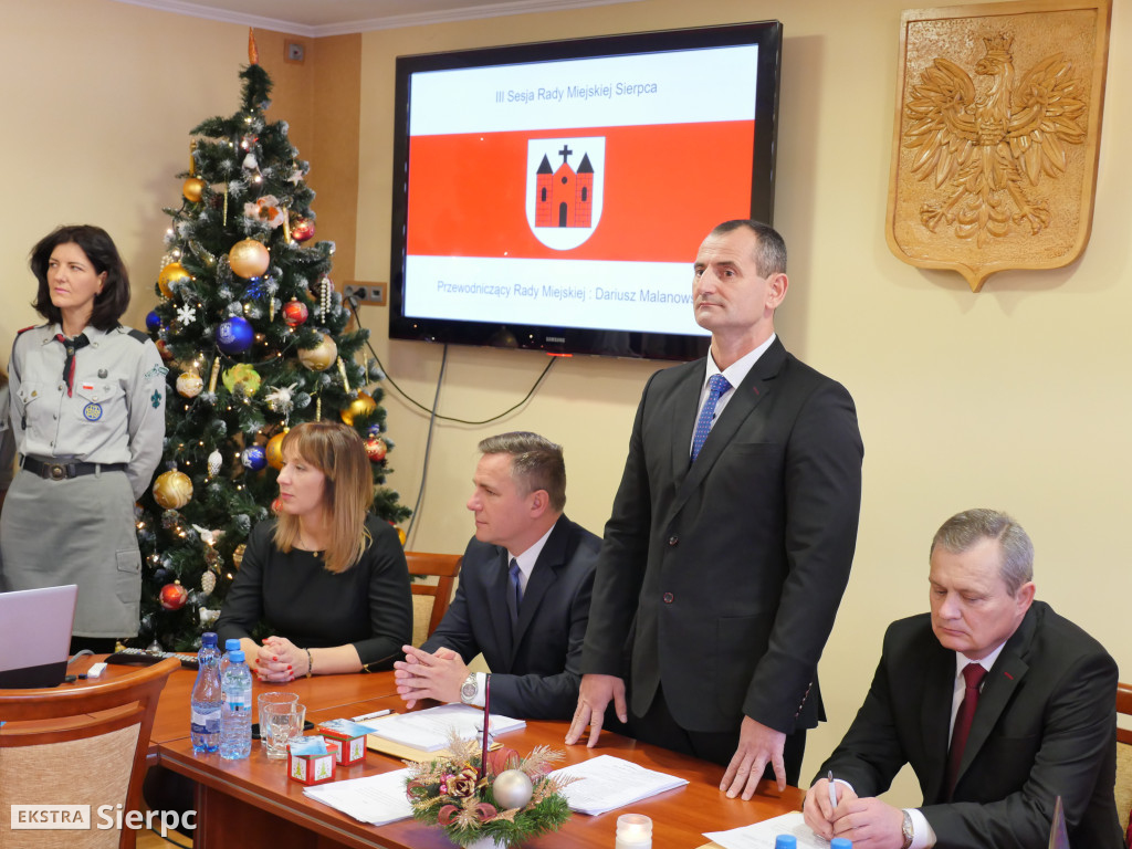III sesja Rady Miejskiej w Sierpcu