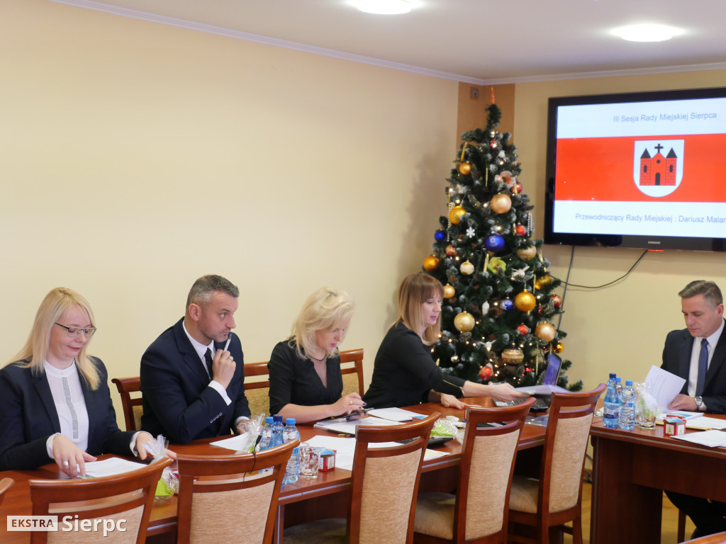 III sesja Rady Miejskiej w Sierpcu