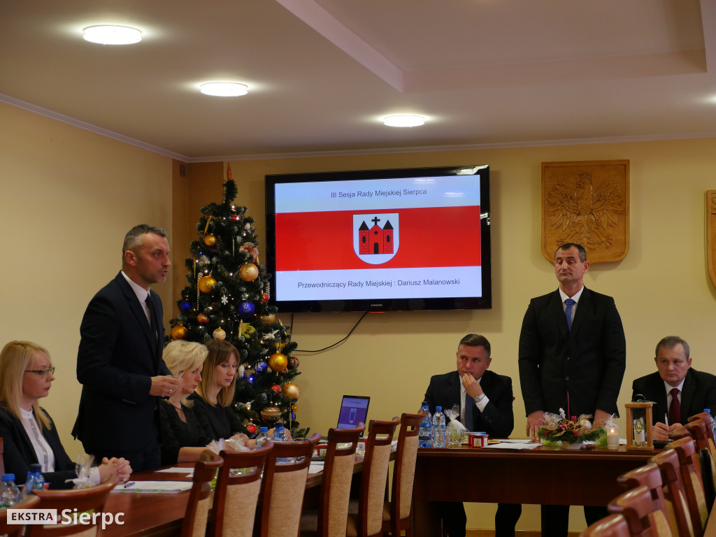 III sesja Rady Miejskiej w Sierpcu